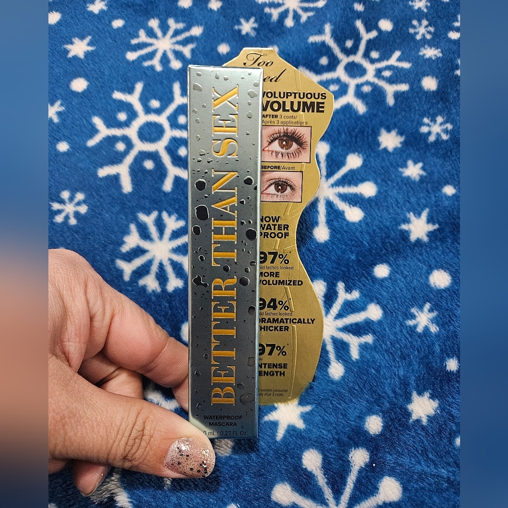 Too Faced Better Than Sex Mascara- Waterproof (NEW)